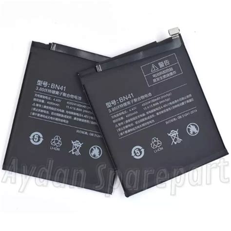 Jual Battery Batre Baterai BN41 For Xiaomi Redmi Note 4 Note 4X BN41