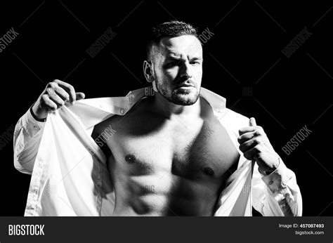 Man Undressed Shirt Image Photo Free Trial Bigstock