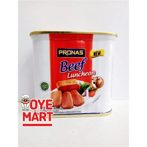 Jual Pronas Beef Luncheon 340gr Daging Sapi Luncheon Shopee Indonesia