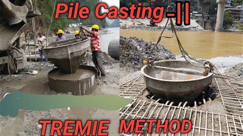 Pile Foundation Concreting By Tremie Method CIVILMOTIVERSITY Manoj