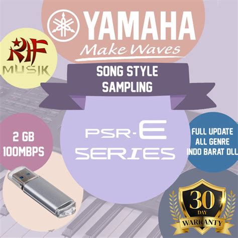 Flashdisk Song Style Yamaha Psr E Series Lazada Indonesia