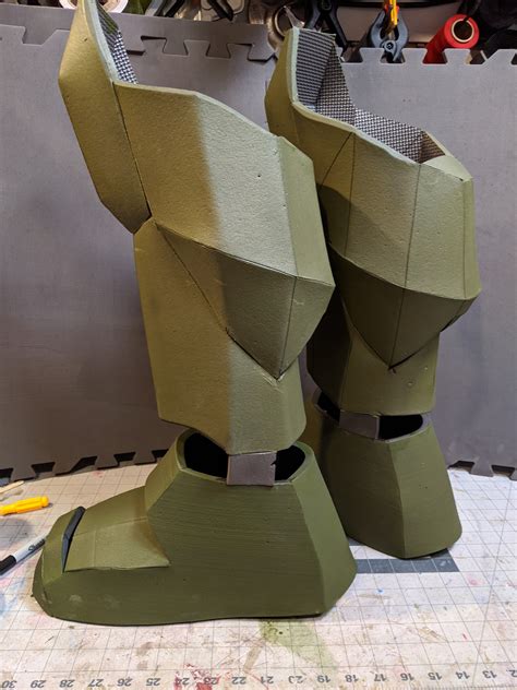 Master Chief Hallo Xb0x Foam Armor TEMPLATES Etsy