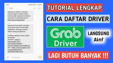 Cara Daftar Grab Online Langsung Aktif Pendaftaran Grab Online