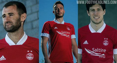Aberdeen 20 21 Home And Away Kits Released Footy Headlines