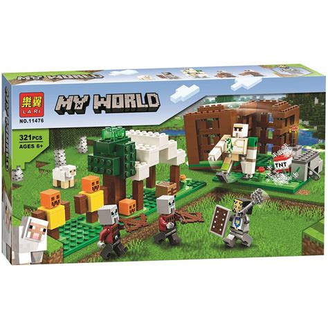 Аванпост разбойников , новинка - Minecraft Конструктор