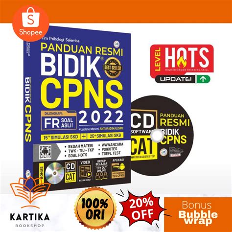 Jual Buku Soal Cpns Buku Panduan Resmi Bidik Cpns