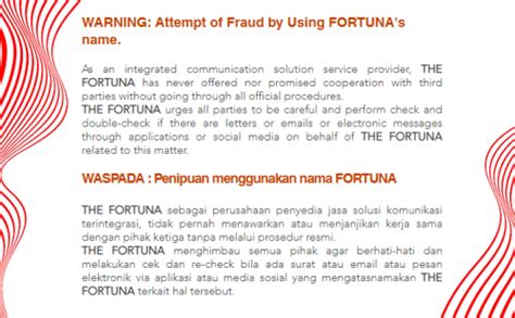 Fortuna Pt Fortune Indonesia Tbk Integrated Strategic Creative