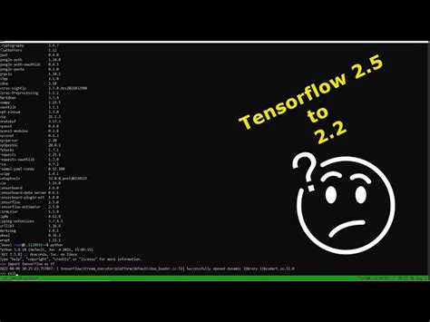 How To Downgrade Your Tensorflow Version Reason Town