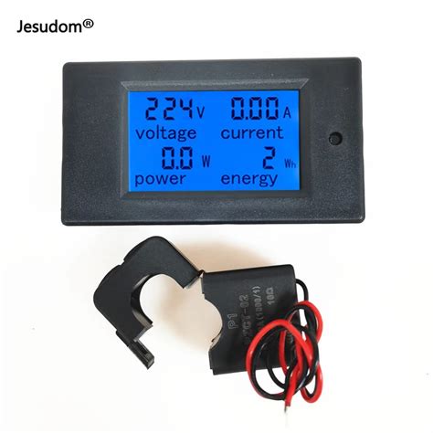 Pzem Ac V A In Ac Digital Power Meter Testeur D Nergie