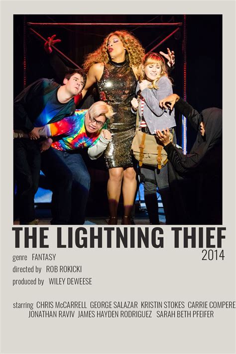 Minimalist Poster For The Lightning Thief