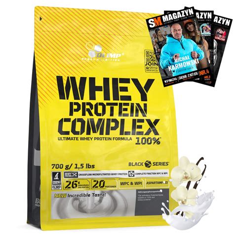 OLIMP WHEY PROTEIN COMPLEX 100 700g BIAŁKO WPC koktajl shake