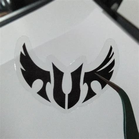 Asus Tuf Gaming Vinyl Sticker Waterproof Shopee Philippines