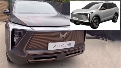 Mahindra XUV.e8 Design Patent Leaked Ahead Of Launch » Car Blog India