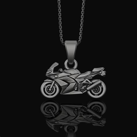 Motorcycle Pendant Biker Jewelry Men S Accessory Engine Rider