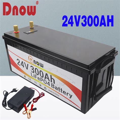 24V Lifepo4 Batterie 300ah 200ah 100ah Eingebaute BMS Lithium Eisen