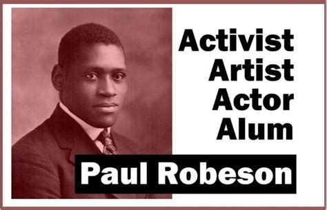 On Exhibit Paul Robeson Activist Artist Actor Alum Rutgers