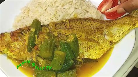 Very Delicious Jamaican Curry Snapper Fish Seafood Recipe Youtube