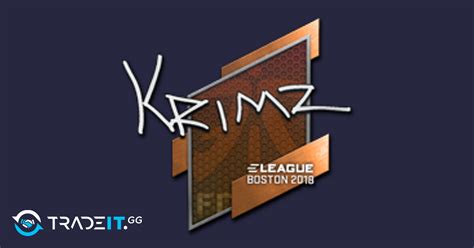 Sticker Krimz Boston Tradeit