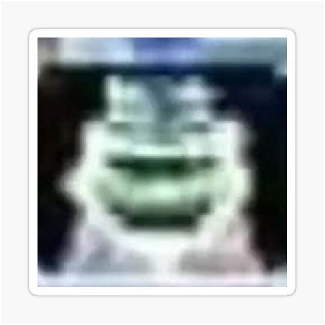 "Negative HEHEHEHA - clash royale king low quality funny meme" Sticker for Sale by ...