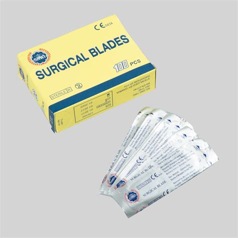 Disposable Sterile Stainless Steel Carbon Steel Surgical Blade