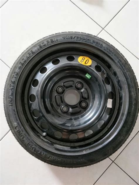 Perodua Myvi Bezza Alza Toyota Vios Spare Tyre Auto Accessories On