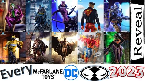 Every McFarlane Toys 2023 DC Multiverse Reveal So Far YouTube