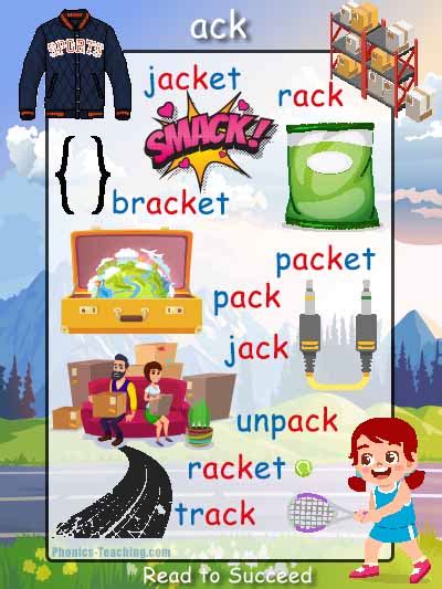 Ack Words Free Printable Phonics Poster You Need To Have This