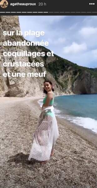 Agathe Auproux Se D Voile En Bikini Lors De Ses Vacances Sexy En Gr Ce