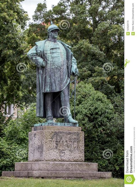 Bismarck Monument In Bremen Germany Royalty Free Stock Image