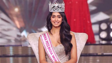 Miss India 2022 Sini Shetty Femina Miss India Meet Sini Shetty The