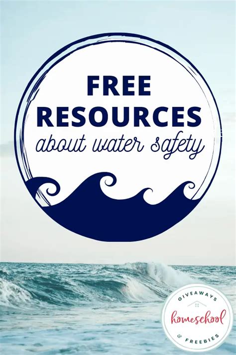 Printable Water Safety Worksheets For Children