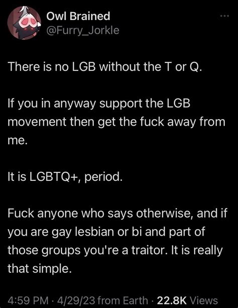 Ultra Gay Biker Dad On Twitter We The Lgb Made This Community You Attached Yourselves To Us