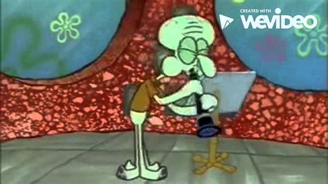 Squidward Plays His New Song The Squid Tango Youtube