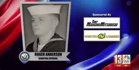 We Salute You Roger Anderson Newschannel 13