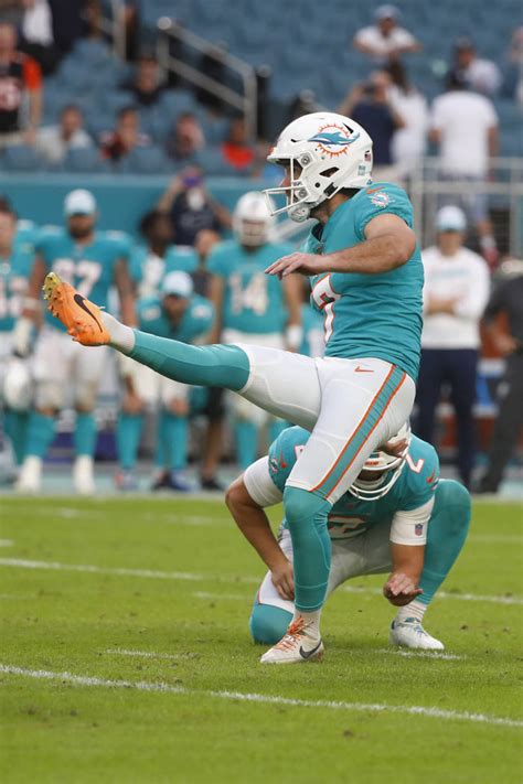 Miami Dolphins Kicker Jason Sanders 7 Kicks The Game Winning Field