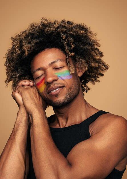 Premium Photo Black Gay Dreaming About Love