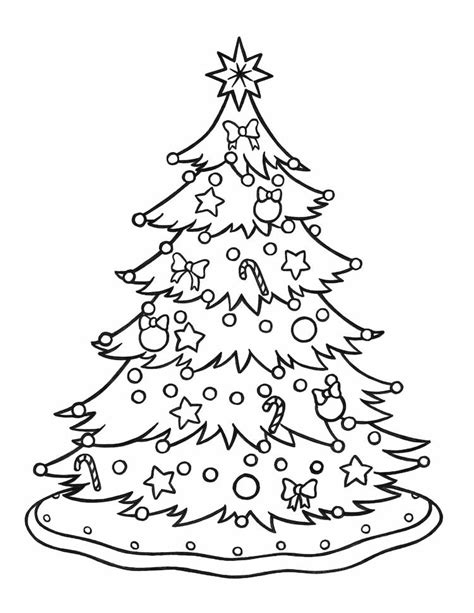 Sapin De Noël Dessin 20 Coloriages à Imprimer Gratuitement Pour Les