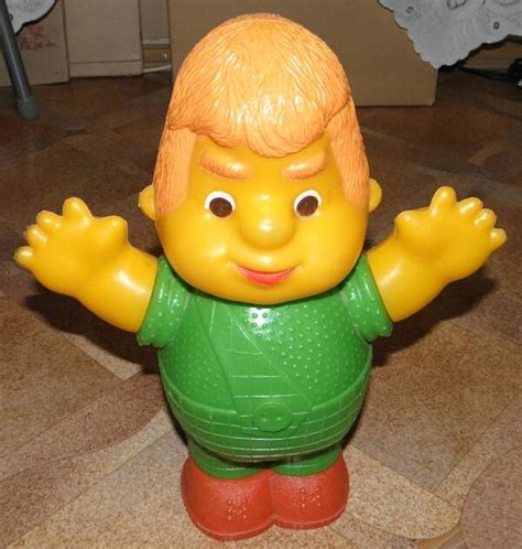 Игрушка кукла "Карлсон" пластик винтаж СССР 1980-ые годы — покупайте на ...