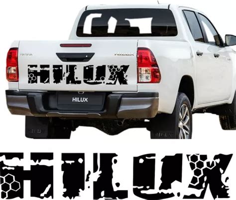 Sticker Calcomanía Puerta Cajuela Toyota Hilux en venta en Ciudad