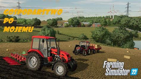 Farming Simulator 22 Prasowanie i ręczny zbiór belek Polska Wieś