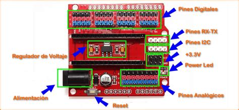 Modulo Shield CNC Para Arduino Nano Mexbit