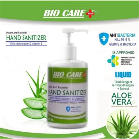 Jual Hand Sanitizer Biocare 500 Ml Antiseptic Cair Based 70 Alcohol