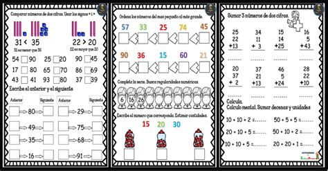 Fichas Para Trabajar Operaciones Básicas En Primaria Imagenes Educativas