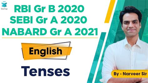 Rbi Gr B Sebi Gr A Nabard Gr A English Tenses