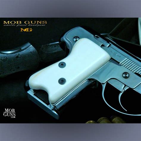 MOB GUNS Semmerling LM4 in Black Nickel 7 Ivory 45 ACP | Custom guns ...