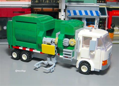 It's Not Lego: Garbage Truck MOC C5333 (Lego Ideas Garbage Truck)