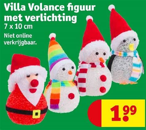 Villa Volance Figuur Met Verlichting Aanbieding Bij Kruidvat