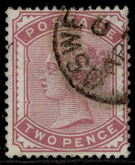 GB QV SG168 2d Pale Rose FINE USED Cat 120 CDS 1st4stamps