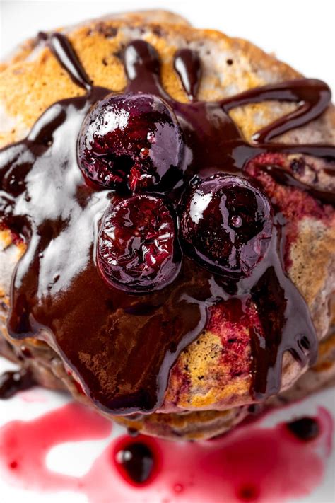 Cherry Pancakes The Littlest Crumb