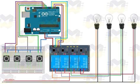 Como usar Arduino Módulo Relé 5V de 4 Canais BLOG MASTERWALKER SHOP